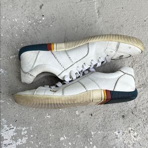 Osklen leather, low top trainers